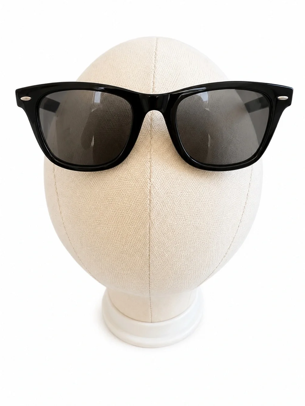 Foster Grant Black Wayfarer-Style Sunglasses Unisex